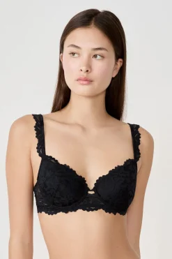 Discount ETAM Sujetador N. 4 - Copa fina NEGRO