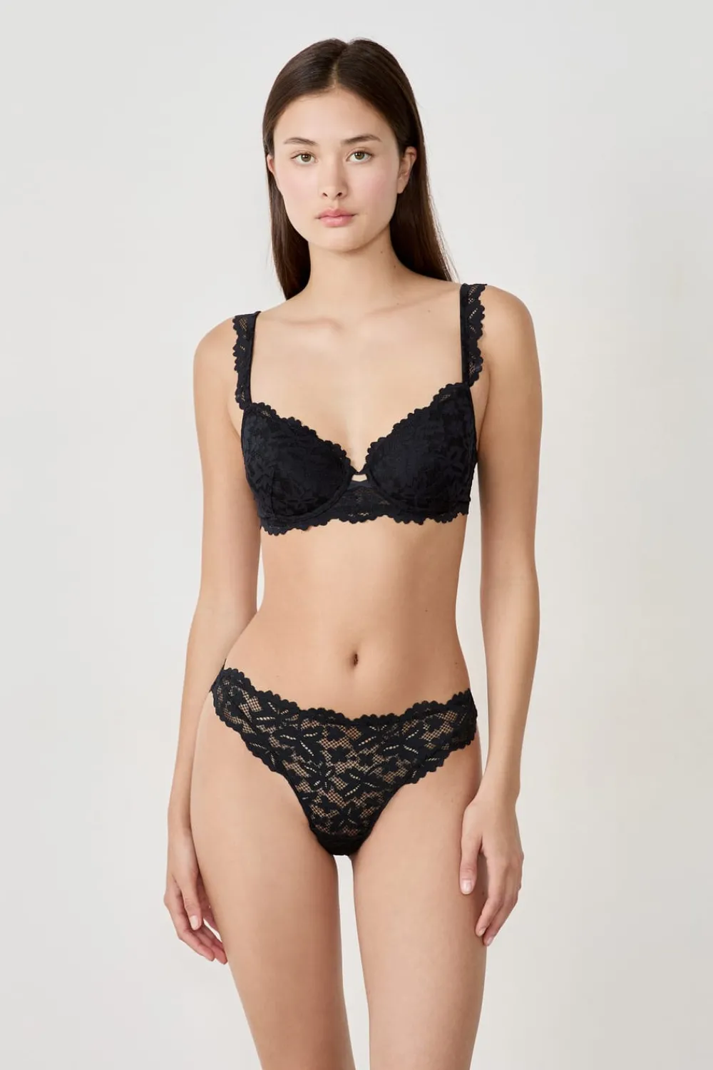 Discount ETAM Sujetador N. 4 - Copa fina NEGRO