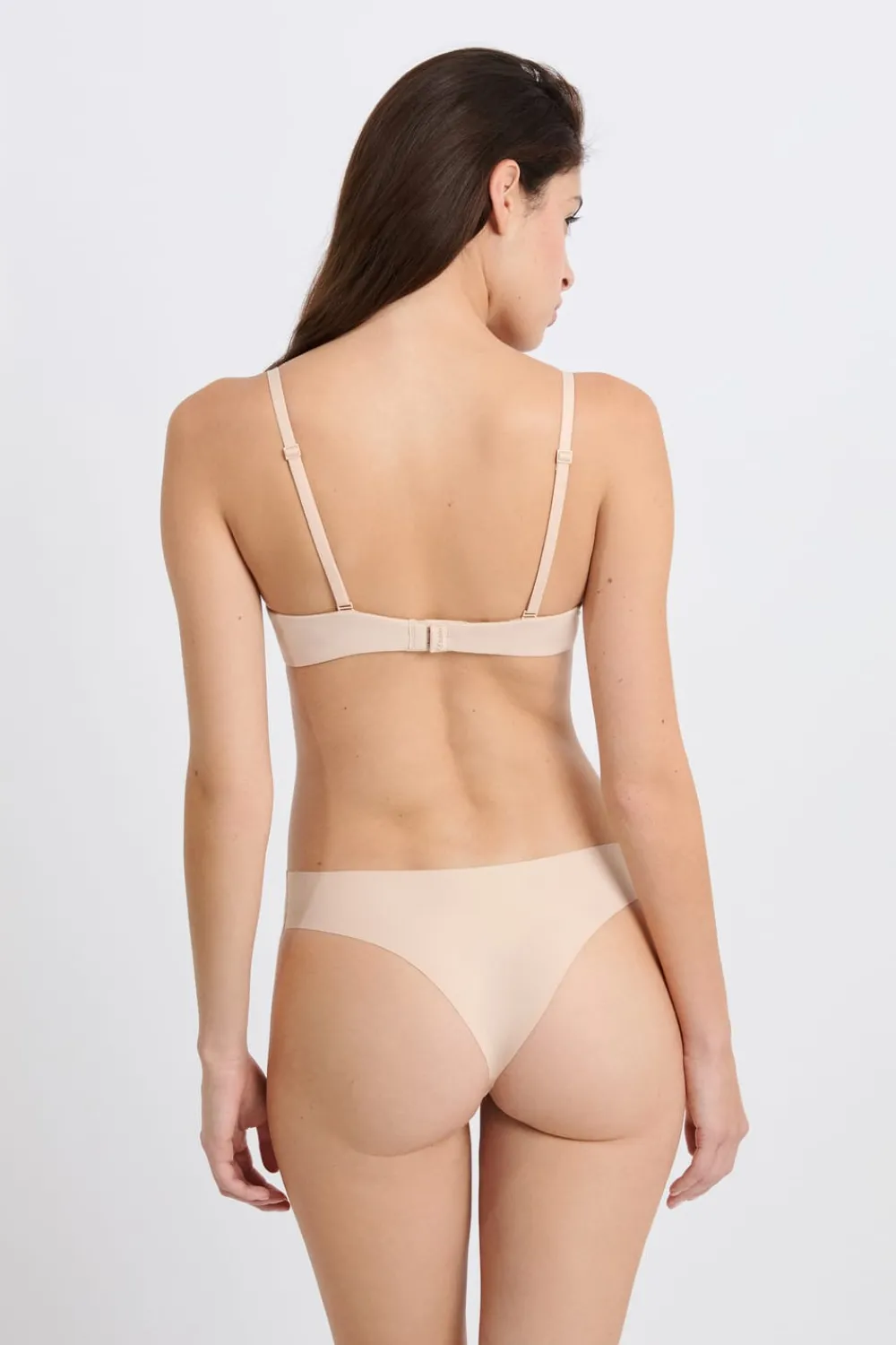 New ETAM Sujetador Nº 2 - Push up escote pronunciado BLANCO ROTO