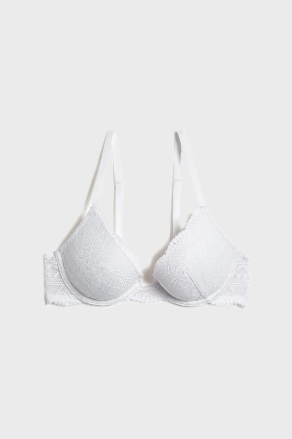 Hot ETAM Sujetador Nº 2 - Push up escote pronunciado BLANCO