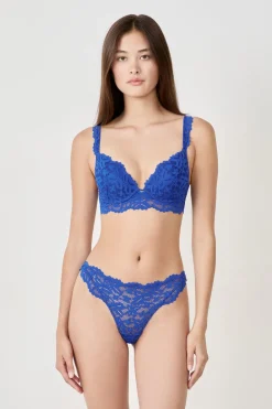 New ETAM Sujetador N. 2 - Push-up escotado ÍNDIGO