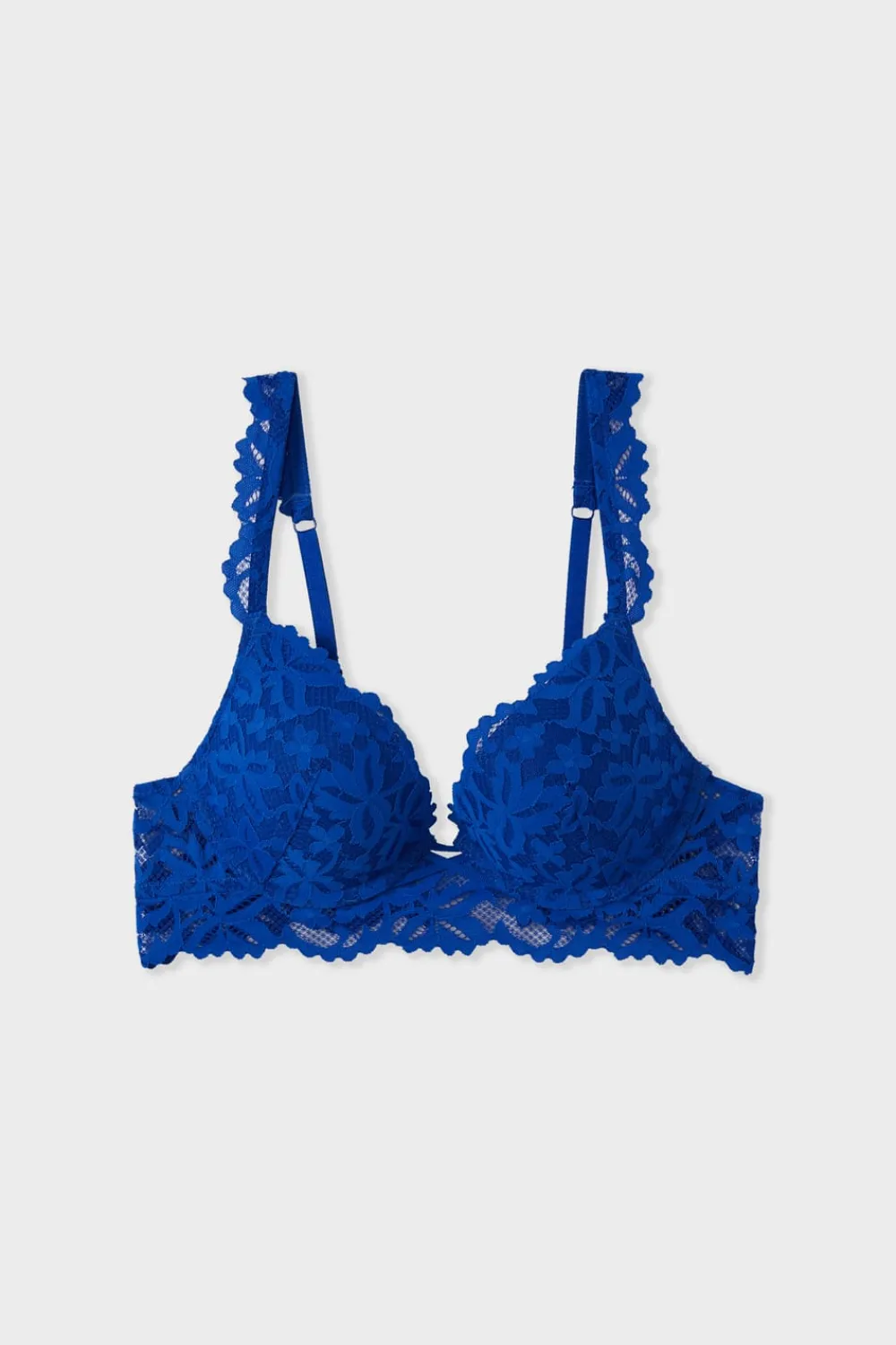 New ETAM Sujetador N. 2 - Push-up escotado ÍNDIGO
