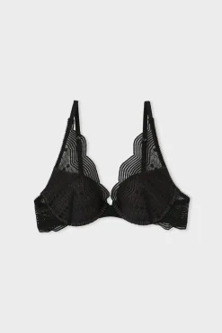 Online ETAM Sujetador N. 3 - Push-up foulard NEGRO
