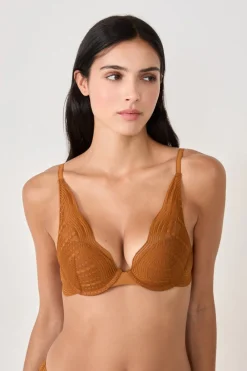 Hot ETAM Sujetador N. 3 - Push-up foulard MARRÓN