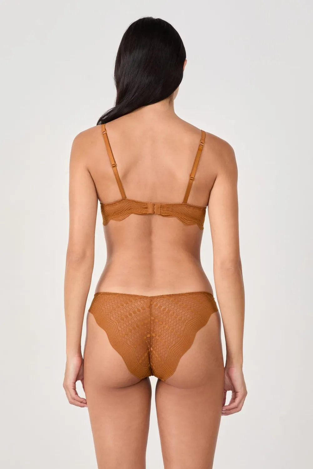 Hot ETAM Sujetador N. 3 - Push-up foulard MARRÓN