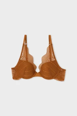 Hot ETAM Sujetador N. 3 - Push-up foulard MARRÓN