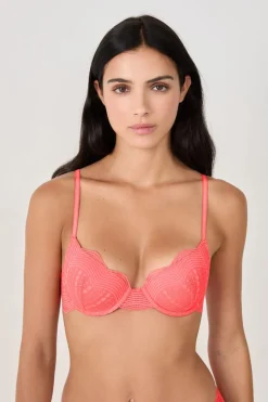 Outlet ETAM Sujetador N. 4 - Sujetador de copa fina CORAL