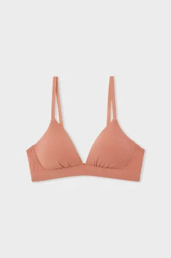 Outlet ETAM Sujetador N. 8 - Sujetador triángulo sin aros ROSA EMPOLVADO
