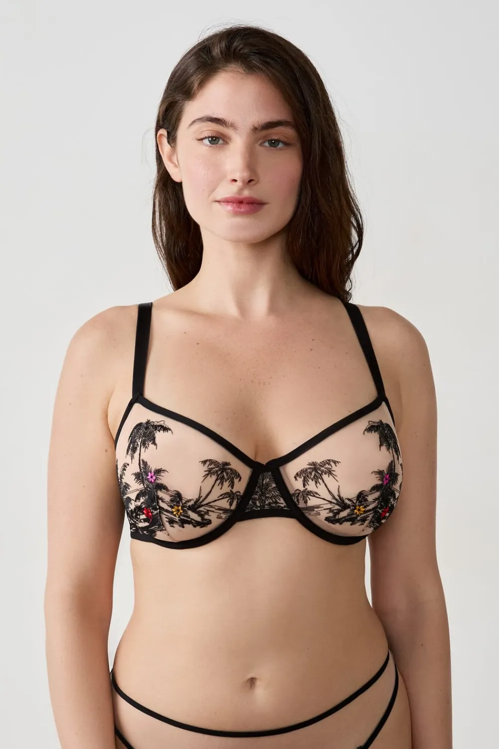Hot ETAM Sujetador N.9 - Balconnet NEGRO