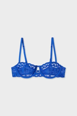 Discount ETAM Sujetador N.9 - Balconnet bordado INDIGO