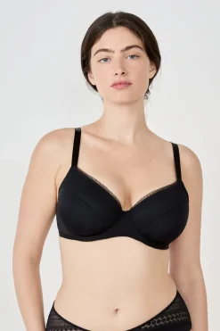 Clearance ETAM Sujetador N.4 - Copa fina NEGRO