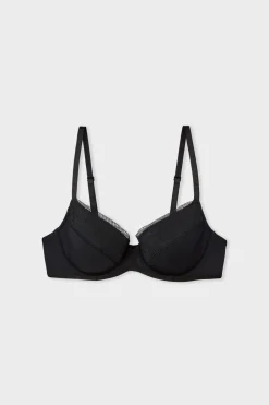 Clearance ETAM Sujetador N.4 - Copa fina NEGRO