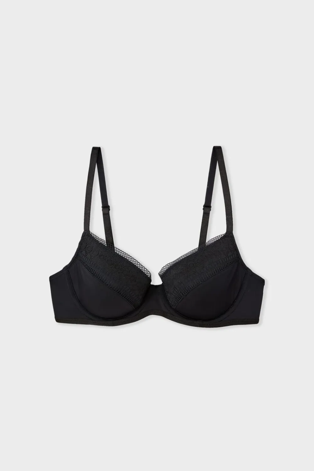 Clearance ETAM Sujetador N.4 - Copa fina NEGRO