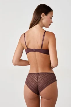 Hot ETAM Sujetador N.4 - Copa fina CHOCOLATE