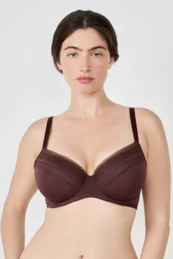Hot ETAM Sujetador N.4 - Copa fina CHOCOLATE