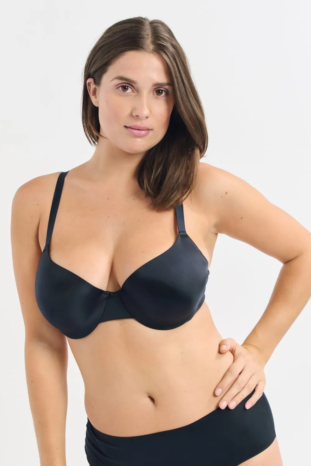 Clearance ETAM Sujetador N.4 - Copas finas NEGRO