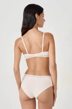 Discount ETAM Sujetador N.4 - Copas finas ROSA EMPOLVADO