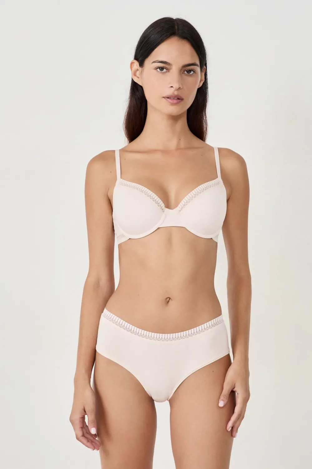 Discount ETAM Sujetador N.4 - Copas finas ROSA EMPOLVADO