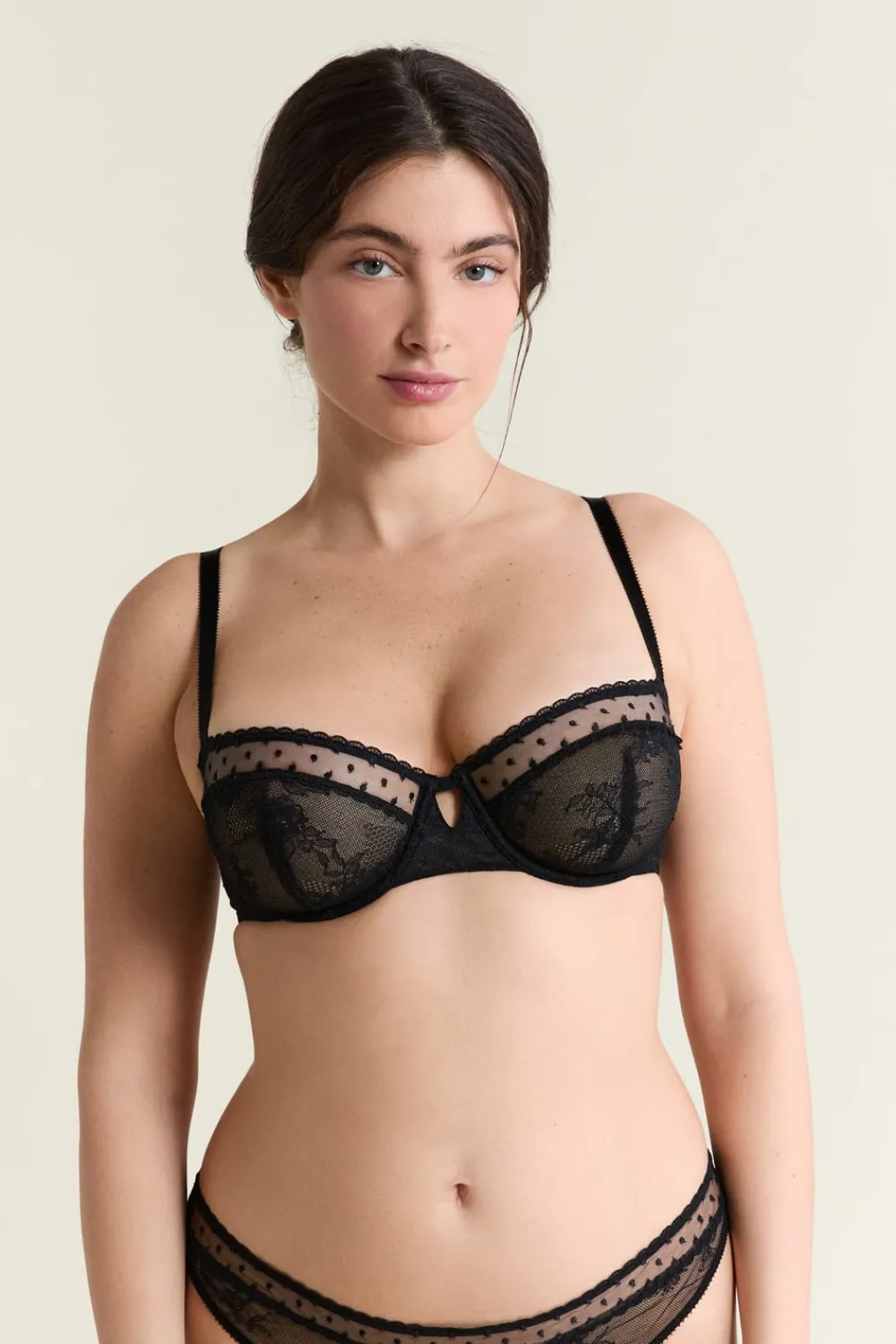 Outlet ETAM Sujetador N.4 - Copas finas NEGRO