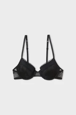 Outlet ETAM Sujetador N.4 - Copas finas NEGRO