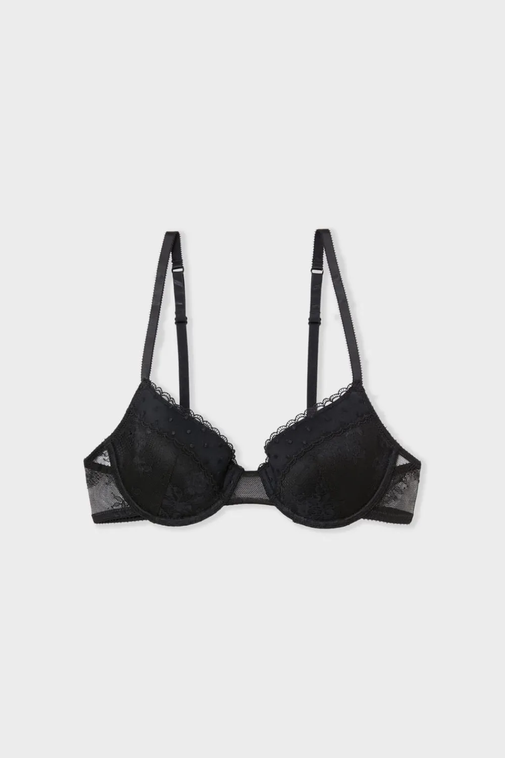 Outlet ETAM Sujetador N.4 - Copas finas NEGRO