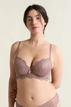 Best ETAM Sujetador N.5 - Copas finas escote pronunciado Topo