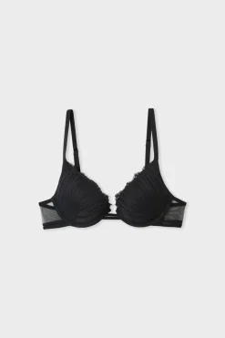 Best ETAM Sujetador N.2 - El push-up escote pronunciado NEGRO