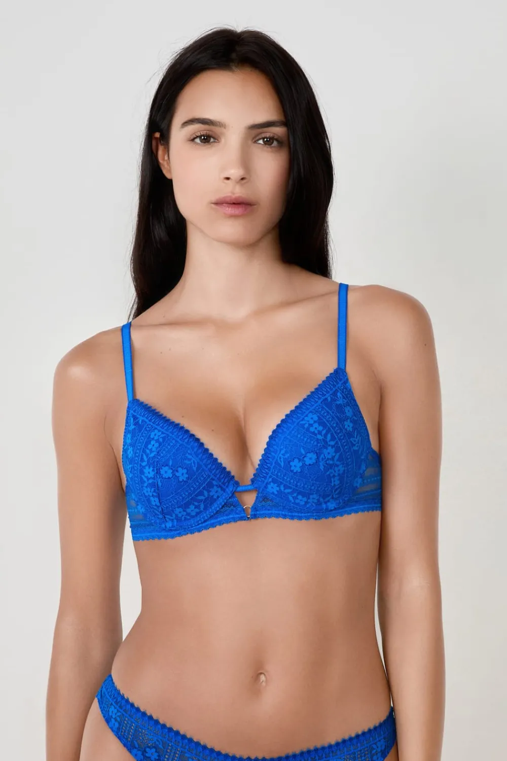 Best ETAM Sujetador N.2 - Push-up AZUL VIVO