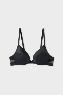 Online ETAM Sujetador N.2 - Push-up escotado NEGRO