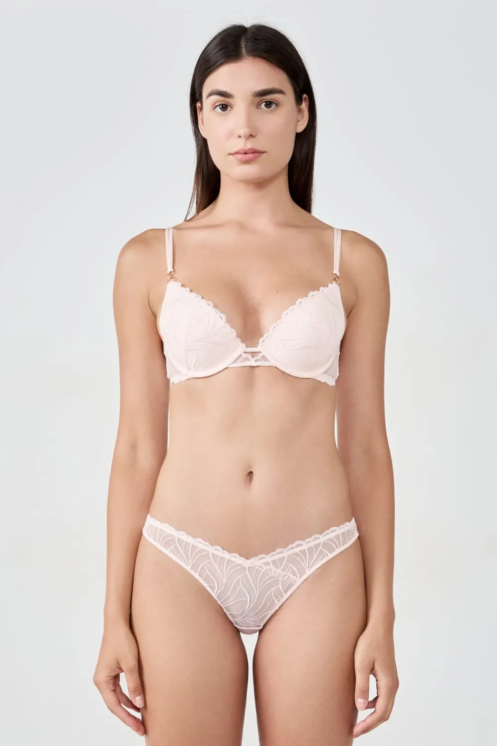 Hot ETAM Sujetador N.2 - Push-up escotado ROSA EMPOLVADO