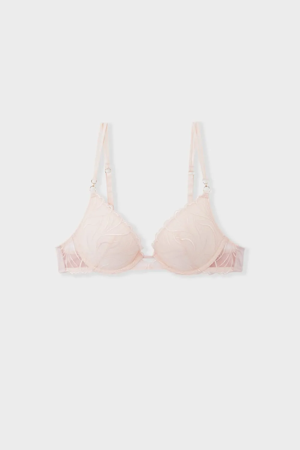 Hot ETAM Sujetador N.2 - Push-up escotado ROSA EMPOLVADO