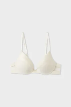 Online ETAM Sujetador N.2 - Push-up escotado BEIGE