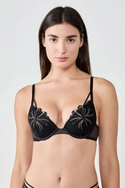 Online ETAM Sujetador N.2 - Push-up escotado NEGRO