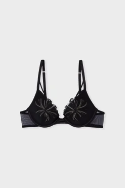 Online ETAM Sujetador N.2 - Push-up escotado NEGRO