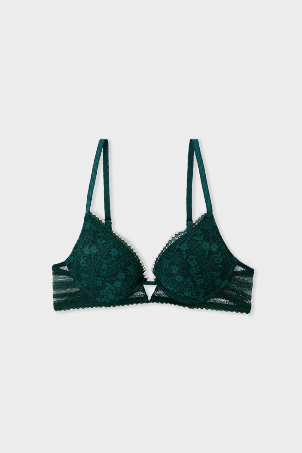 Clearance ETAM Sujetador N.2 - Push-up escotado de encaje EMERAUDE