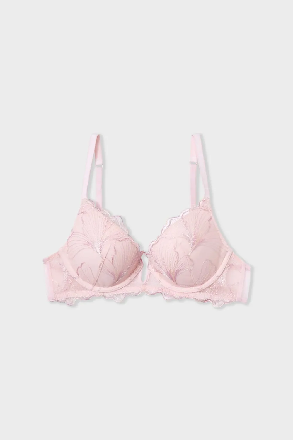 Hot ETAM Sujetador N.2 - Push-up escote pronunciado ROSA CLARO