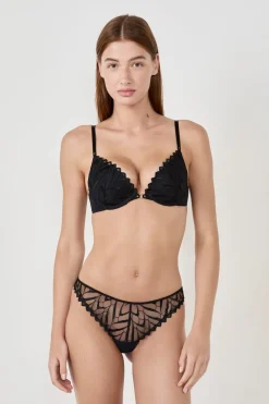 Hot ETAM Sujetador N.2 - Push-up escotado NEGRO