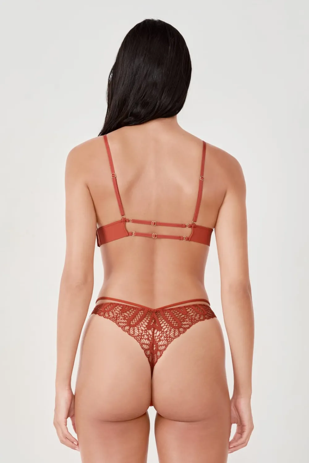 Outlet ETAM Sujetador N.8 - Sujetadro triángulo sin aros MARRÓN