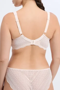 ETAM Sujetador post-mastectomía copa fina sin aros ROSA POLVORIENTA