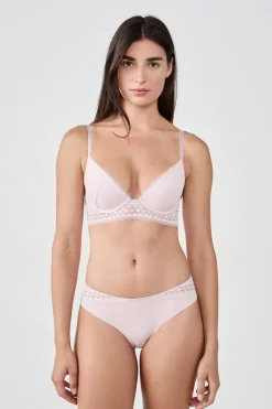 Sale ETAM Sujetador push-up ROSA EMPOLVADO