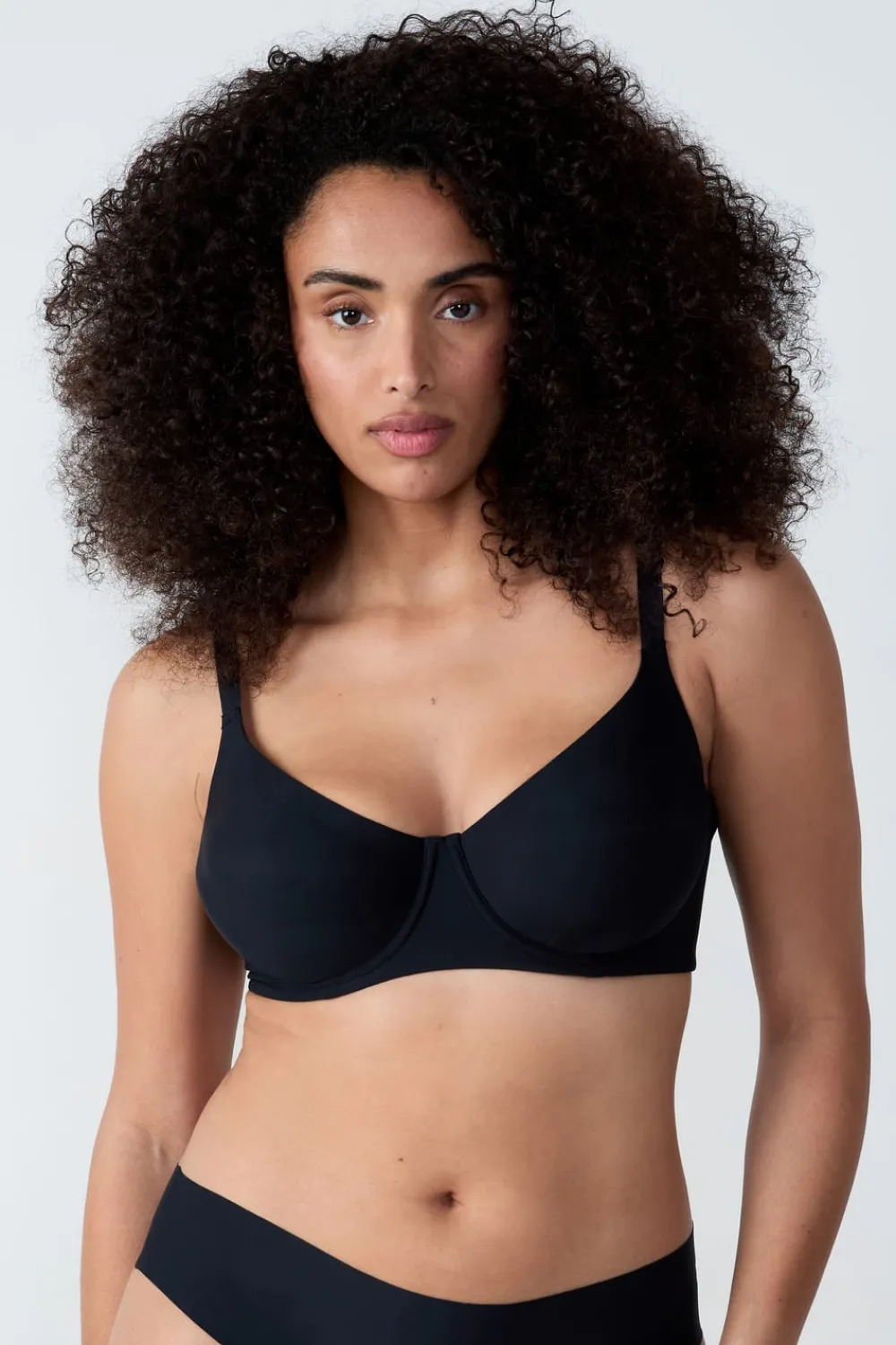 New ETAM Sujetador reductor sin relleno NEGRO