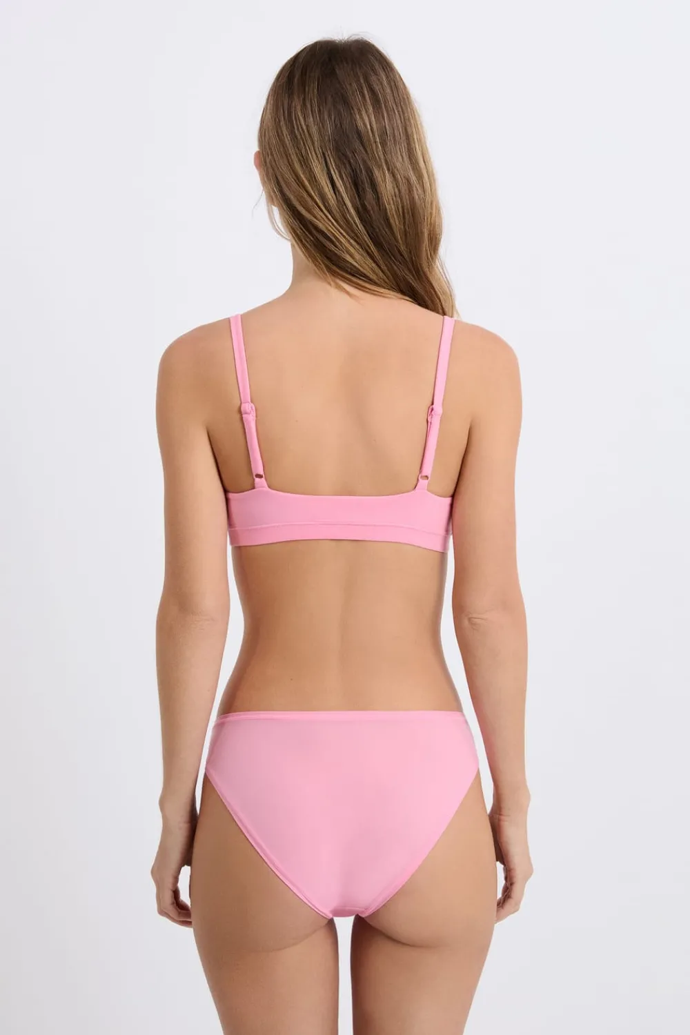 Sale ETAM Sujetador sin aros de microfibra ROSA BONBON