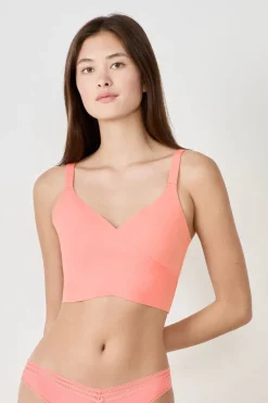 Clearance ETAM Sujetador sin aros 24h ROSA