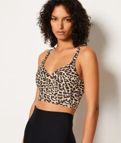 New ETAM Sujetador sin aros 24h leopardo ESTAMPADO