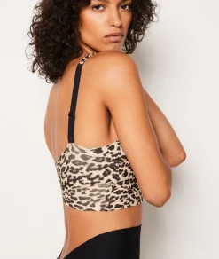 New ETAM Sujetador sin aros 24h leopardo ESTAMPADO