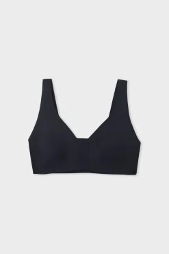 New ETAM Sujetador sin aros post-mastectomía con abertura delantera NEGRO
