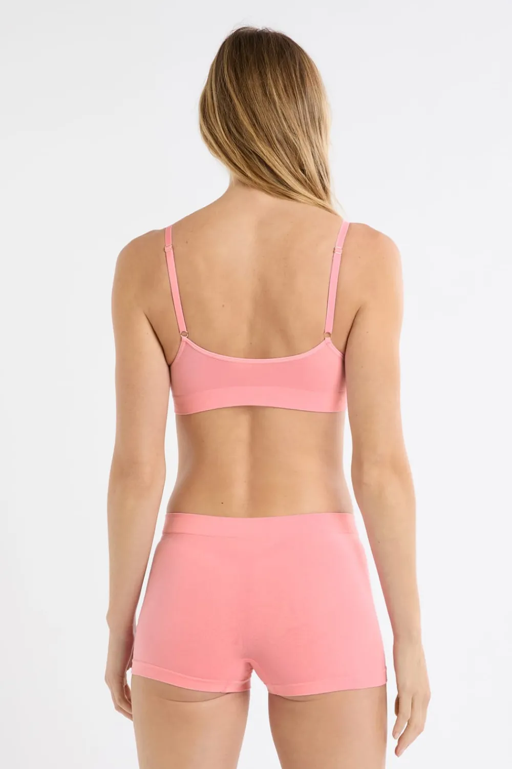 Hot ETAM Sujetador sin costuras con algodón ROSA
