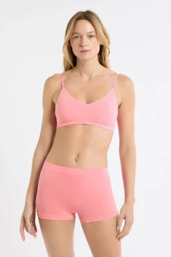 Hot ETAM Sujetador sin costuras con algodón ROSA