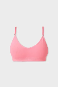 Hot ETAM Sujetador sin costuras con algodón ROSA