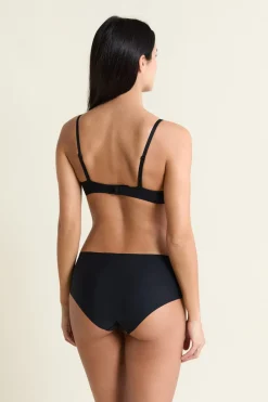 New ETAM Sujetador sin relleno de microfibra NEGRO